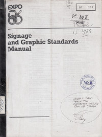 Image of Signage and Graphic Standards Manual