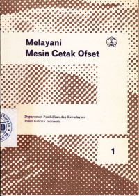 Melayani Mesin Cetak Ofset 1